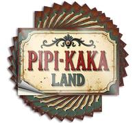 Car Stickers and Decals Exploring The Unique Charm of PIPI-Kaka Land Stickers 10Pcs Toolbox Stickers and Decals Decal Stickers for Car(8X12CM)