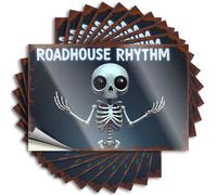 Car Stickers and Decals Happy Halloween Spooky Skulls Stickers 10Pcs Love Stickers Car Stickers Funny(12X18CM)