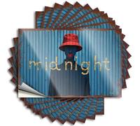 Car Stickers and Decals Midnight Mystery: A Red Hat Story Stickers 10Pcs Toolbox Stickers and Decals Decal Stickers for Car(8X12CM)