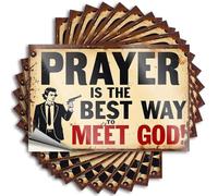 Car Stickers and Decals Prayer: The Ultimate Way to Connect with God Stickers 10Pcs Toolbox Stickers and Decals Decal Stickers for Car(12X18CM)
