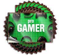 Car Stickers and Decals Pro Gamer Gear: Headsets, Controllers, and More! Stickers 10Pcs Toolbox Stickers and Decals Decal Stickers for Car(8X12CM)