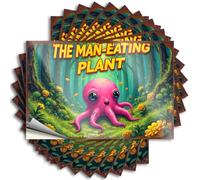 Car Stickers and Decals The Man-Eating Plant: A Cute Forest Adventure Stickers 10Pcs Toolbox Stickers and Decals Decal Stickers for Car(12X18CM)