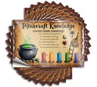 Car Stickers and Decals Understanding The Magic of Candle Colors in Witchcraft Stickers 10Pcs Toolbox Stickers and Decals Decal Stickers for Car(12X18CM)