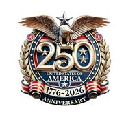 Car Stickers, Bold Eagle Design, 15.2cm/6in, USA Eagles 250th Ánniversary Semiquincentennial 1776-2026 Car Window Decal Sticker, America 250th Ánniversary Eagle Stickers, Easy Apply, for Doors Walls