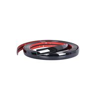 Car Stickers Chrome Body Trim Door Protector Auto Window Roof Waterproof Decorative Protective Strip PVC Bright Black Side Skirts