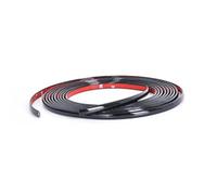 Car Stickers Chrome Body Trim Door Protector Auto Window Roof Waterproof Decorative Protective Strip PVC Seal Strip Edge Trim(3Mx25MM)