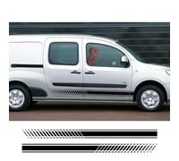 Car Stickers, for Benz, for Citan W415 T-Class, for Nissan Townstar NV250, for Renault Kangoo Van Graphics Stripes Auto Vinyl Decals Car Side Skirt Stickers