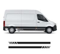Car Stickers, for Benz Sprinter W903 W906 W907 Motorhome Stripes Camper Van DIY Graphics Decor Decals Auto Accessories Car Door Side Body Vinyl