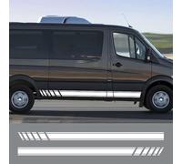 Car Stickers, For Benz Sprinter W903 W906 W907 Motorhome Stripes Camper Van DIY Graphics Decor Decals Auto Accessories