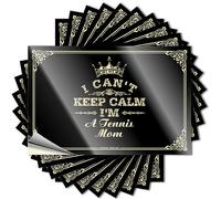 Car Stickers for Men I Can't Keep Calm I'm A Tennis Mom Stickers Decals for Cars Funny Sticker(8X12CM)