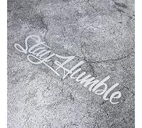 Car Stickers for Stay Humble Auto Front Rear Windshield Window Decal Vans Truck Window Tail Decoration (200x50mm, Silver White)