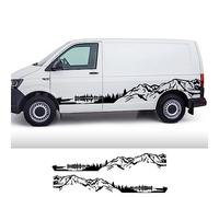 Car Stickers, for VW Caravelle Multivan California Transporter T3 T4 T5 T6 Accessories Camper Van Mountain Vinyl Decal