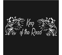 Car Stickers Funny Rear Window 27Cm*13Cm Saab Scania The King of The Road Funny for Auto Car/Bumper/Window Vinyl Car Decal DIY Decor Car Accessories