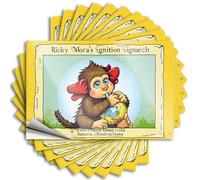 Car Stickers Funny Ricky Mora'S Egnition: A Magical Monkey Adventure Stickers 10Pcs Car Window Stickers Love Stickers(6X9CM)