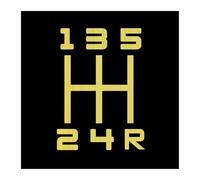 Car Stickers Learning to Drive in Gear Motorcycle Decorative Accessories Creative 15cm(4,15 cm)