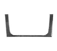 Car Stickers Panel Sticker for Mercedes for Smart 451 for Fortwo CD Radio Panel Decoration Out Frame Inteior Accessories