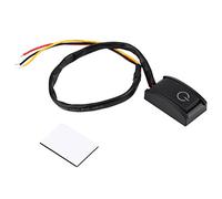 Car Sticky Switch, DC 12V 200mA Auto Paste Type DIY Push Button Switch