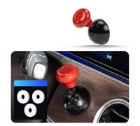 Car Stop Start Button Cover, Easy Installation Red Car Push Start Button Cover Car Push To Start Accessories, Push Button Start Cover(Red)