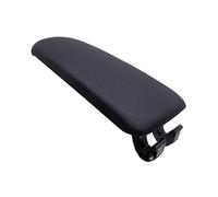 Car Storage Armrest 1Pc Leather Car Armrest Latch Cover For A4 B6 B7 2002-2007 Center Console Arm Rest Storage Box Lid Auto Accessories(Black)