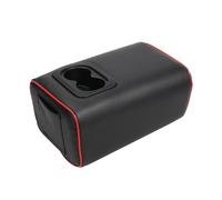 Car Storage Armrest JHO Universal Car Accessories Rear Row Passenger Armrest Box Pillow For Ford Explorer For Jeep For Grand For Cherokee 2014-2018 17(Red)