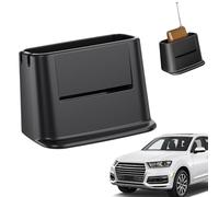 Car Storage Box, Armrest Console Key Holder for Organized Driving, Non-Slip Storage Case for Phone Wallet Remote Truck SUV Sedan 8.5x5.9x8.1cm/3.35x2.32x3.19 inches ABS 84g