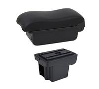 Car Storage Box Car Armrest Box For Chevy For Niva Armrest Retrofit Parts Storage Box Car Interior USB Car Arm Rest Car Storage Box(B2 Black Line)
