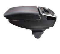 Car Storage Box Center Console For VW For Up 2009-2017 Storage Box Armrest Arm Rest Rotatable Leather Storage Armrest Box