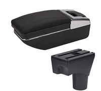 Car Storage Box, Compatible with Nissan, For Sunny, For March, For Micra K13 Car Armrest Box Central Storage Box Modification Accessories Armrest 2011-2016 Car Arm Rest Car Storage Box