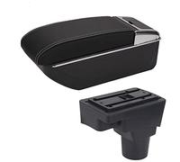 Car Storage Box, Compatible with Sonic, For Aveo Armrest Armrest Box Car Retrofit Parts Interior Storage Box USB Car Arm Rest Car Storage Box