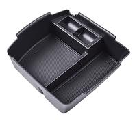 Car Storage Box For Kia For Seltos 2020 2021 2022 Accessories Centre Console Organizer Tray Center Armrest Storage Box Coin Storage Holder Car Arm Rest Car Storage Box(Black)