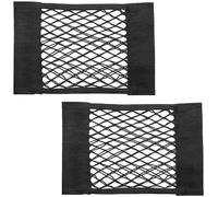 Car Storage Net Pocket for BYD Dolphin 2025 | Elastic Nylon Mesh Storage Net Magic Tape Elastic Mesh Organizer Universal Car Boot Side Storage Adhesive Cargo Mesh Holder
