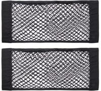 Car Storage Net Pocket for KIA NIRO 2017-2022 | Elastic Nylon Mesh Storage Net Magic Tape Elastic Mesh Organizer Universal Car Boot Side Storage Adhesive Cargo Mesh Holder