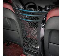 Car Storage Net,Storage Network of Car Seat,Elastic CarNet Pocket,black