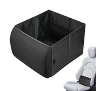 Car Storage Organizer - 2 in 1 Foldable Box Pillow | Back Seat Storage Container for Auto Truck SUV RV, Road Trip Travel Cargo Grocery Organizer for Men Women Drivers