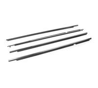 car Strip Weatherstripping Compatible with Toyota for Corolla 2009 2010 2011 2012 Sealing Trims Window Seals Car Door Weatherstrip OEM 7574012390(Black)