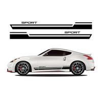 Car Stripe Style Side Stripes Body Stickers Decal Vinyl Film, for Nissan Z-Cars 350Z 370Z, for Fairlady Z33 Z34 Styling Accessories