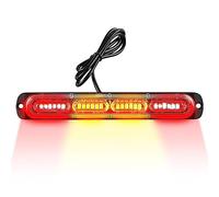 Car Strobe Light, Strobe Lights for Trucks - Super Bright LED Flashing Lights, Waterproof LED Light Bar, 12-24V Vehicle Safety Beacon