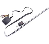 Car Strobe Lighting Strip Kit,Knight Night Rider Light Bar 7 Color 147 Modes 48 LED RGB 22'' Flashing Car Strobe Lighting Strip Kit 12V