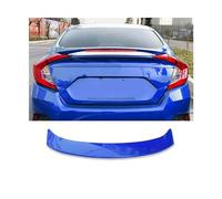 Car Style ABS Car Rear Roof Boot Tail Light Trunk Spoiler For Civic 2016 2017 2018 2019 2020 Decoration Accessories(Blue)