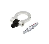 Car Style Racing Tow Trailer Hooks For European Front Rear Towing Bars Billet Aluminum Black Red Gold Green Blue(2)