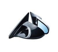 Car Style Spoon Ganador For Mitsubishi For Lancer For Evolution EVO 1-3 Rear View Mirror Racing Sports Rearview Mirror Mirror Covers(Black)