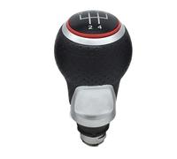 Car Styling 12mm Gear Shift Knob Gaiter Boot Lever Handle Head Dustproof Cover for A4 S4 B8 8K A5 8T Q5 8R S Line 2007-2015(R12345 red)