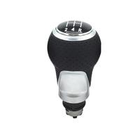 Car Styling 12mm Gear Shift Knob Gaiter Boot Lever Handle Head Dustproof Cover for A4 S4 B8 8K A5 8T Q5 8R S Line 2007-2015(12345R Sliver)