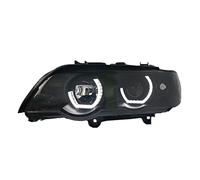 Car Styling 2Pcs Headlight Assembly Compatible For BMW X5 E53 1998-2003 Year 3.0i 4.4i 4.6is 4.8is With HID KIT Led Kit(No Bulb In Low Beam)