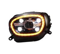 Car Styling Compatible For BMW Countryman Headlight 2017-2019/ Compatible For F60 Headlights Double Lens DRL+L-E-D High Low Beam+Turning