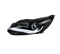 Car Styling Compatible For Focus 2012-2014 Headlights Compatible For Focus3 DRL Lens Double Beam H7 Xenon Bi Xenon Lens(HID 6000K Low Beam)