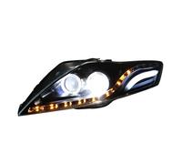 Car Styling Compatible For Ford Fusion 2008-2012 Headlights DRL Bi Xenon/Led Beam Lens Dynamic Turn Signal(4300K Yellow)