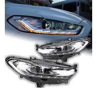 Car Styling Compatible With Ford Fusion Headlight 2013-2016 Mondeo LED Head Lamp H7 D2H Hid Dynamic Signal Bi Xenon Beam Accessories(RHD)
