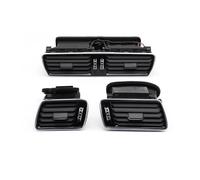 Car styling Compatible With VW For Passat B6 2006 2007 2008 2009 2010 2011 Car Air Conditioning Central Vent Outlet Assembly 3AD819728A 3AD819701A(3PCS-Piano Black)