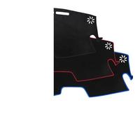 Car Styling Dash Mat Dashmat Dashboard Cover For Changan For Honor 2012-2015(Blu,Left)